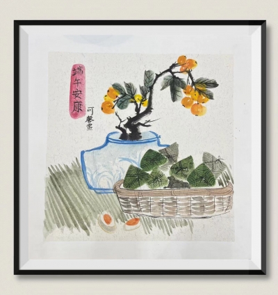 梅江区普育小学周可馨丨绘画