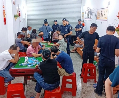 重拳出击！梅县多个涉赌涉黄窝点被端，多人被抓现行...