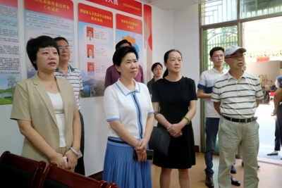 大埔县人大常委会开展各镇人大代表联络站“三化”建设专项督导