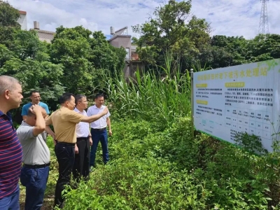 罗达祥在率队督导榕江北河水质提升工作时强调：明确时间节点 细化目标任务 确保水质全面达标