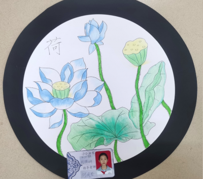 梅县区德兴小学刘梓妍丨绘画　