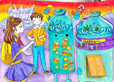 梅县区新民小学吴皓哲丨绘画