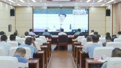 蕉岭县迅速贯彻全省、全市第三季度防范较大以上生产安全事故电视电话会议暨重大事故隐患专项排查整治工作推进会议精神