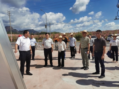 市人大常委会一行到平远调研重点项目、挂点服务企业等工作