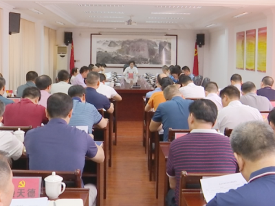蕉岭县委常委会召开会议：深入学习贯彻县委全会精神，走好苏区融湾高质量发展之路