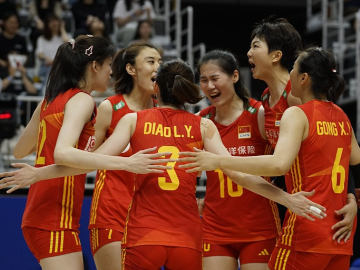 中国女排获得2023世界女排联赛亚军