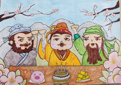 梅江区鸿都小学杨芷瑗丨绘画