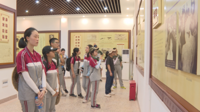 上海市晋元高级中学研学考察团到蕉岭开展研学考察活动，传承红色基因，赓续红色血脉