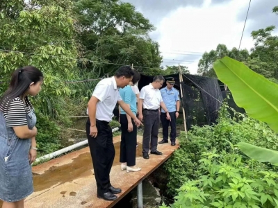 罗达祥以“四不两直”方式督导榕江北河水质提升工作