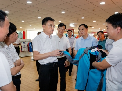 马正勇督导调研实体经济高质量发展和体育产业“四上”企业培育工作时强调：坚持创新创优扩大品牌影响 走实走好高质量发展之路 