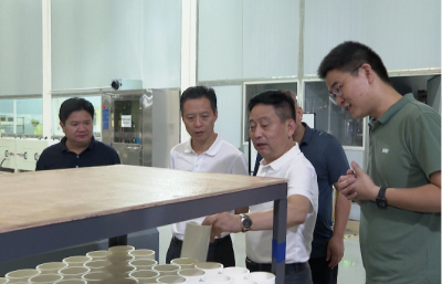 湖南华联瓷业股份有限公司考察团一行到大埔考察