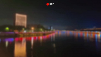 诗画梅江，夜色斑斓