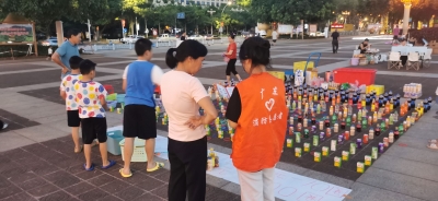 消防宣传进夜市！梅县区消防救援大队这样守护城市烟火气