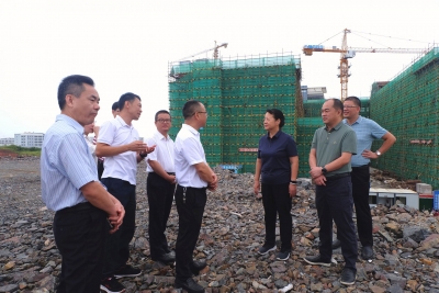 蓝伟东到梅县区梅江区开展挂点联系相关工作调研：加强跟踪服务 协调解决问题