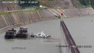 惊心动魄一小时！梅州大埔海事处成功处置一宗自卸砂船失控突发事件