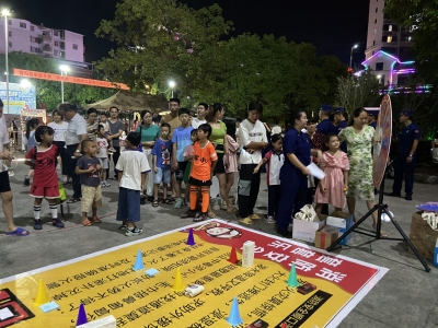 大埔这个夜市有个“消防地摊”，“只送不卖”！