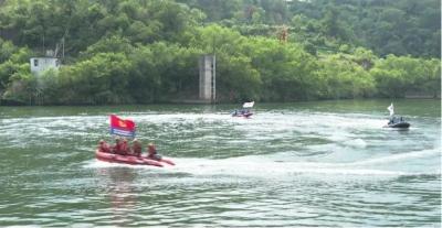 大埔县茶阳镇开展水域搜救及应急救护演练