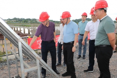 丘炀率队督导债券项目建设推进工作