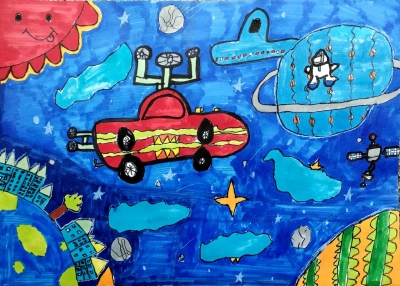 梅江区作新小学黄睿熙丨绘画