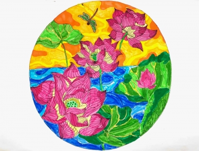 梅江区东山学校附属小学蔡琳茹丨绘画