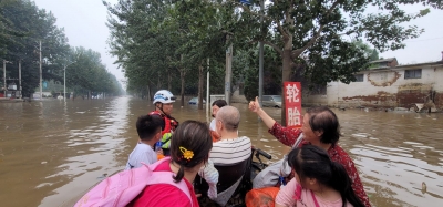 一面锦旗、一封感谢信、一份梅州和涿州的千里驰援情！
