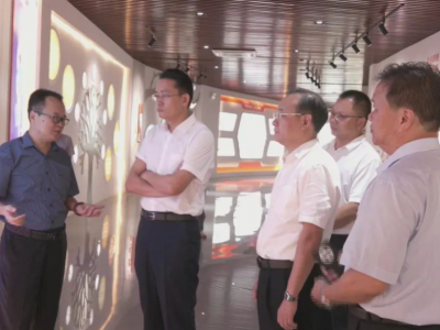 肇庆市考察组到平远考察现代农业产业园建设、农产品精深加工等工作