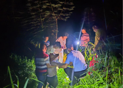 90岁高龄老人台风天上山采药失联，大埔公安30分钟紧急搜救寻回