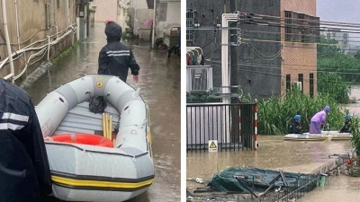 全市应急救援队伍出动6630人次抗洪抢险