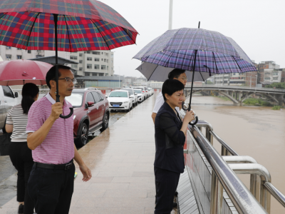 钟秀堂督导检查防汛工作：确保平稳度汛安全度汛