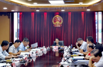 市人大常委会召开党组会议：贯彻落实习近平总书记重要讲话精神 扎实推动人大各项工作取得更大实效