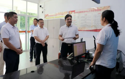 黄增国到青溪、茶阳镇调研“百县千镇万村高质量发展工程”和“四上”企业培育工作