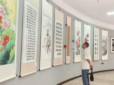 一起打卡！“贺中秋、迎国庆”书画作品联展今日开展，持续至10月12日→