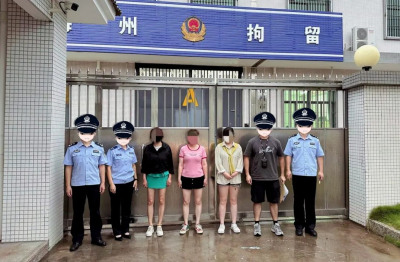 露头就打！梅县警方抓获3名拉客招嫖“站街女”