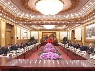 视频丨习近平同委内瑞拉总统马杜罗会谈