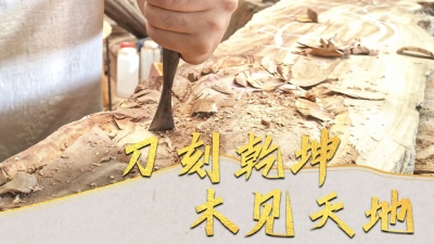 魅力梅州丨刀刻乾坤 木见天地