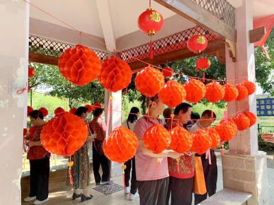 看表演、做灯笼、猜灯谜...庆双节，梅江区西郊街道活动精彩多多！
