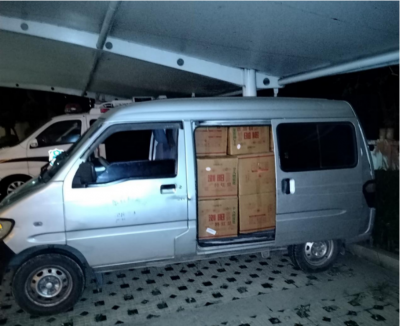 零容忍！蕉岭县查处一起非法运输烟花爆竹案