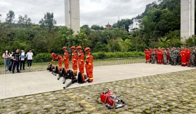 以赛促练！梅江区举行森林消防业务技能“大比武”