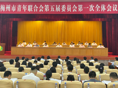 梅州青联五届一次全委会召开，陈宁当选新一届主席