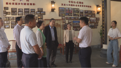 蒲慕明一行到蕉岭调研考察