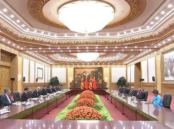 独家视频丨习近平会见斯里兰卡总统维克拉马辛哈