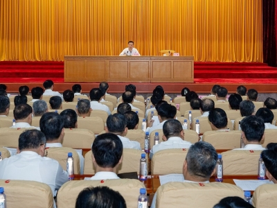 马正勇讲授主题教育专题党课：学深悟透力行习近平新时代中国特色社会主义思想 全力推动“百千万工程”走在全省前列