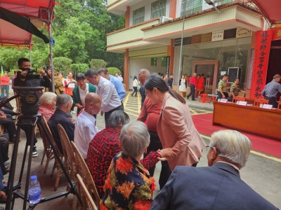 浓浓爱老敬老情！蕉岭蓝坊镇举行多彩活动庆重阳