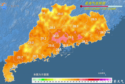 广东未来几天早晚清凉，昼夜温差大