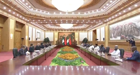 视频丨习近平会见尼日利亚副总统谢蒂马