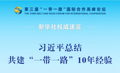 新华社权威速览丨习近平总结共建“一带一路”10年经验