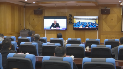 蕉岭县组织收看收听全省全市电视电话会议：统筹抓好项目建设和安全生产工作