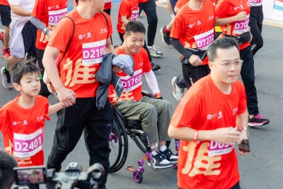 “运动带给我快乐！”2023“梅马”轮友选手丘必渠，用双手“跑出”坚毅！