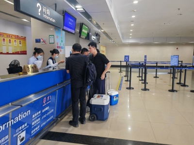 接力运送“生命希望”！梅州机场顺利保障人体捐献器官运输