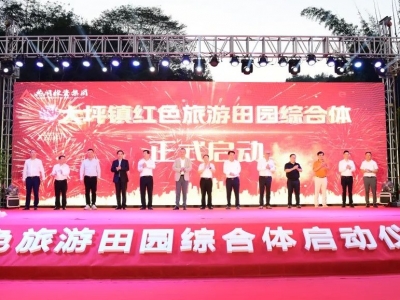 总投资6亿元！兴宁大坪镇红色旅游田园综合体正式启动